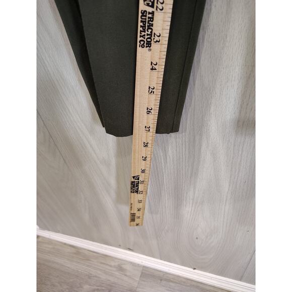 Christy Girl Pants Women 8 Green Vintage Pleated Capsule USA Old Money Classy - Picture 4 of 6